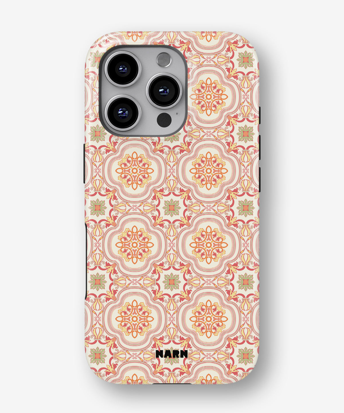 iPhone 16 Pro Tough Case – Moroccan Tiles - View 1