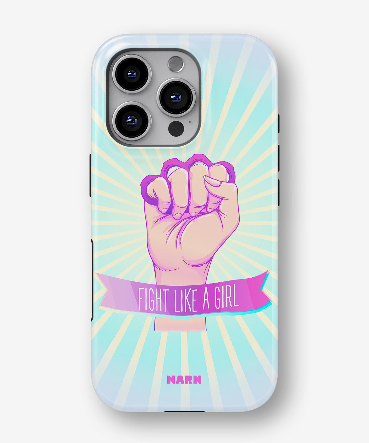 iPhone 16 Pro Tough Case – Fight Like A Girl - View 1