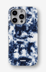 iPhone 16 Pro Tough Case – Tie Dye Blue - View 1