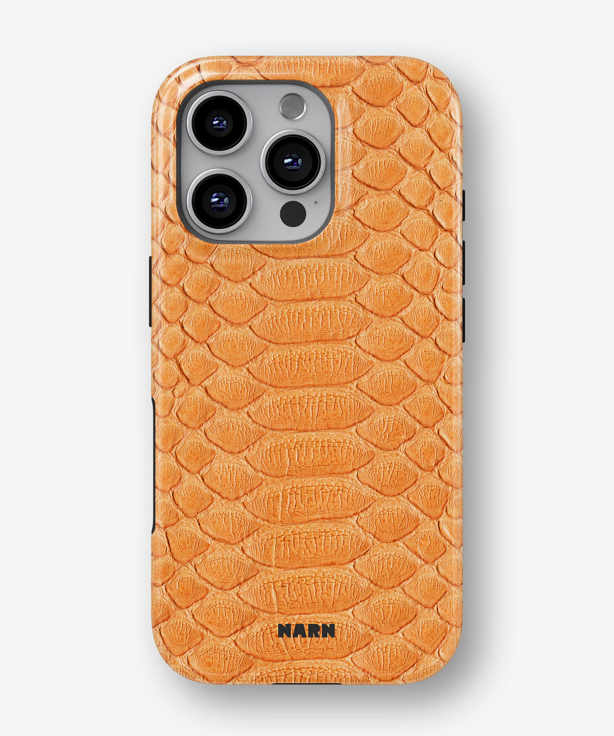 iPhone 16 Pro Tough Case – Orange Snake - View 1