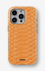 iPhone 16 Pro Tough Case – Orange Snake - View 1