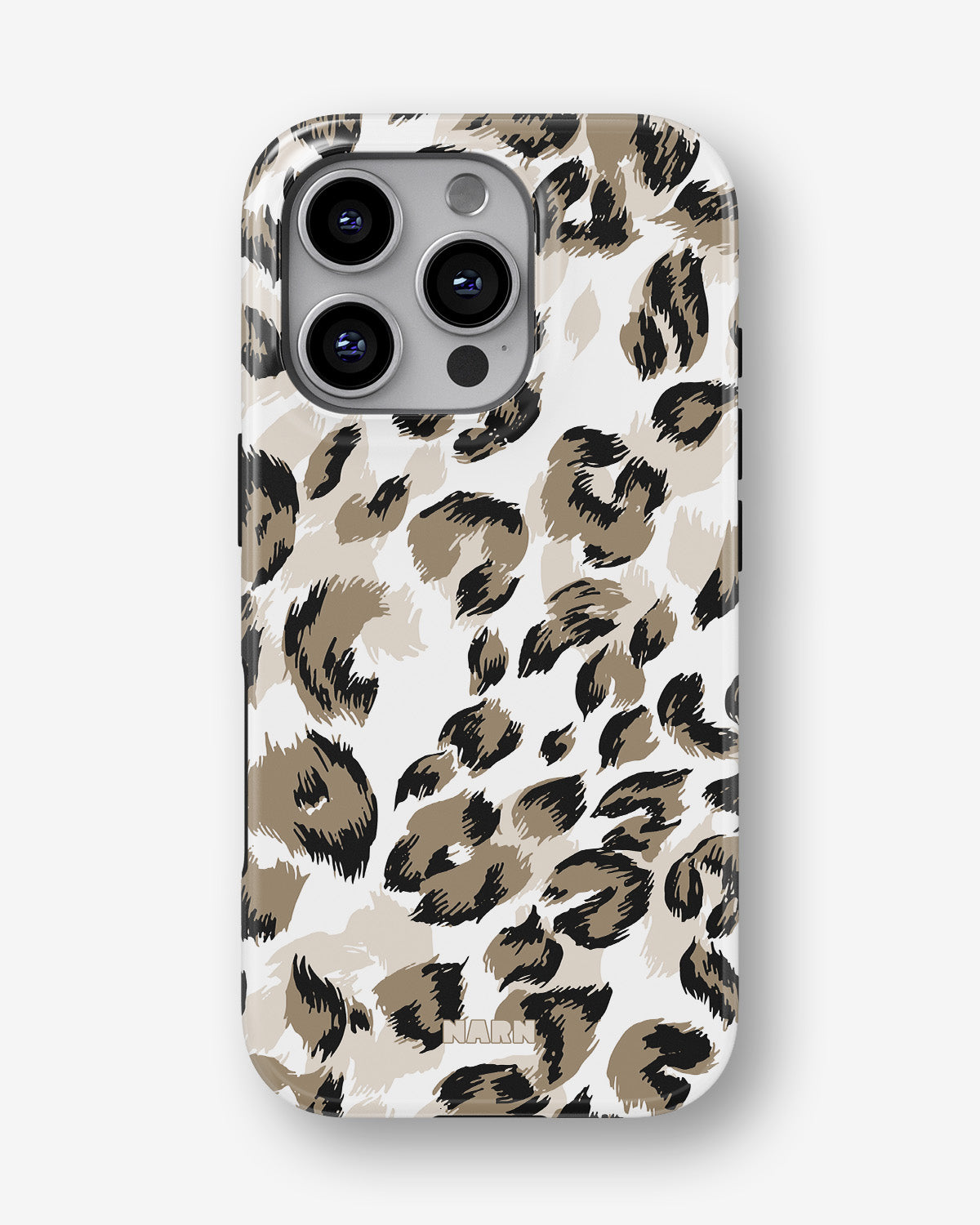 iPhone 16 Pro Tough Case – Snow Leopard - View 1