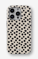 iPhone 16 Pro Tough Case – Marble Dots - View 1