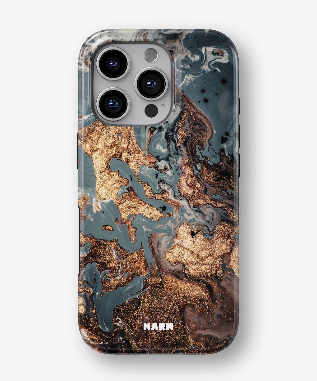 iPhone 16 Pro Tough Case – Molten Gold - View 1