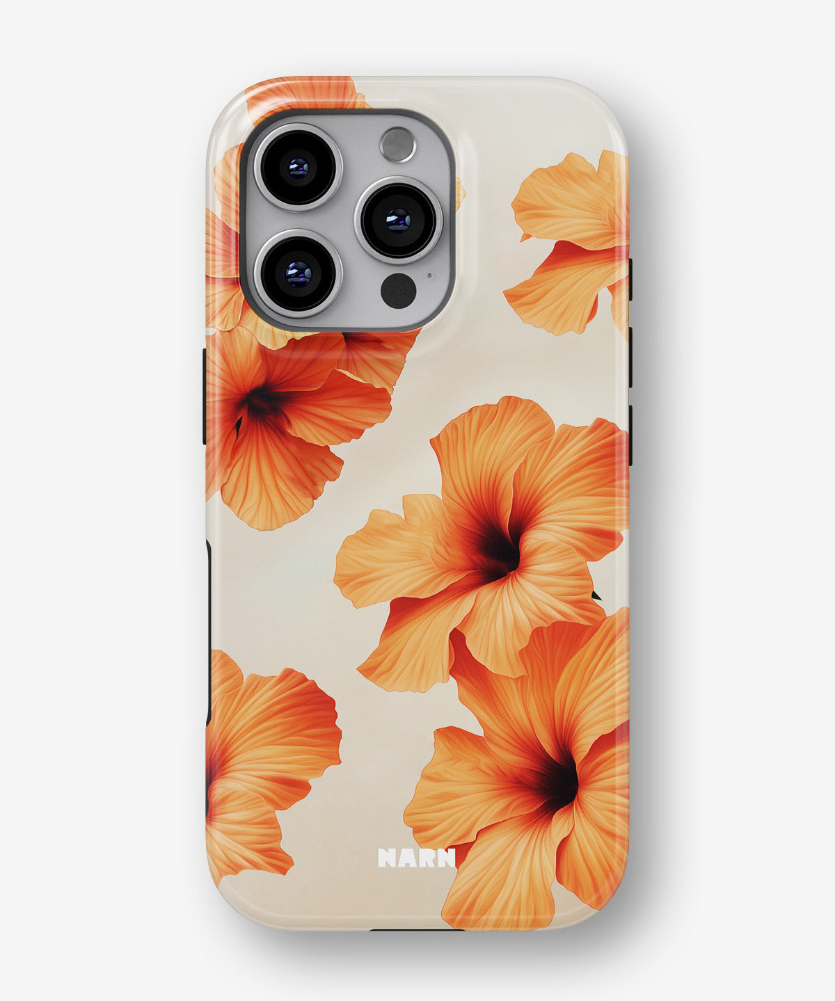 iPhone 16 Pro Tough Case – Hibiscus Dreams - View 1