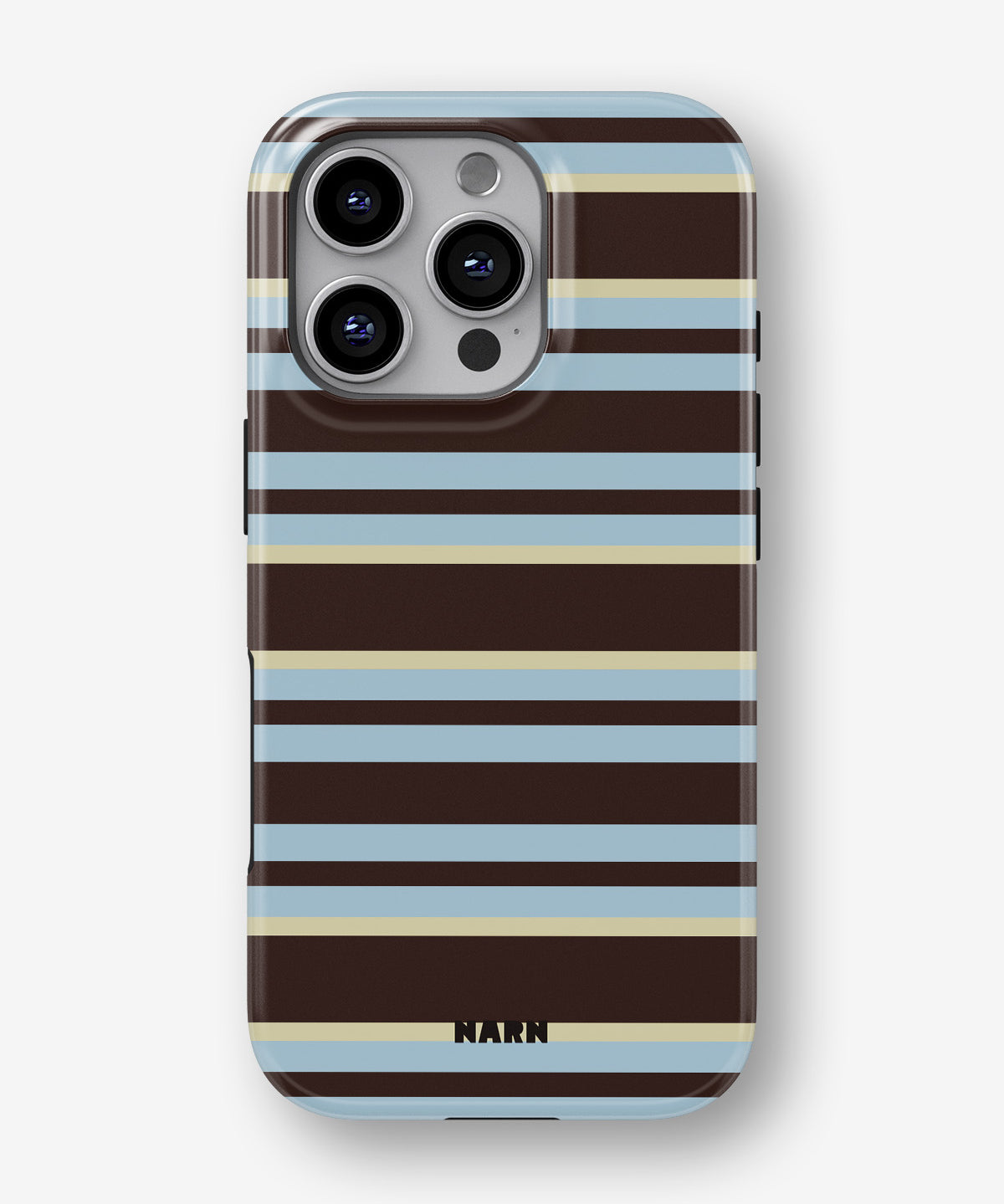 iPhone 16 Pro Tough Case – Latte Lines - View 1