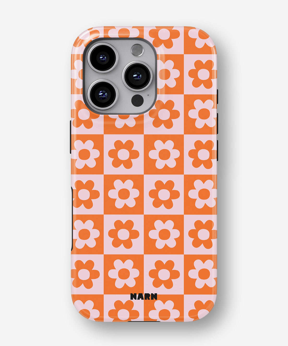 iPhone 16 Pro Tough Case – Peach Petals - View 1