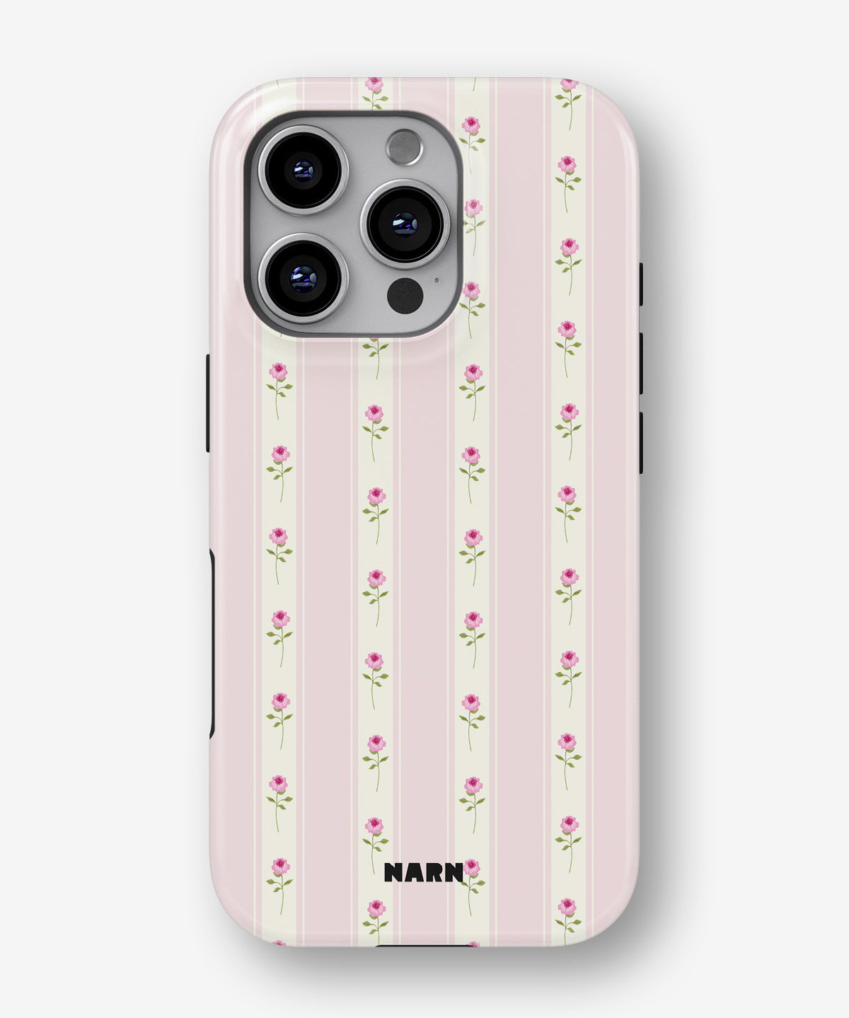iPhone 16 Pro Tough Case – Rose Lines - View 1