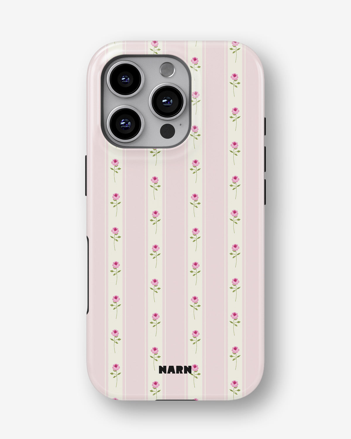 iPhone 16 Pro Tough Case – Rose Lines - View 1