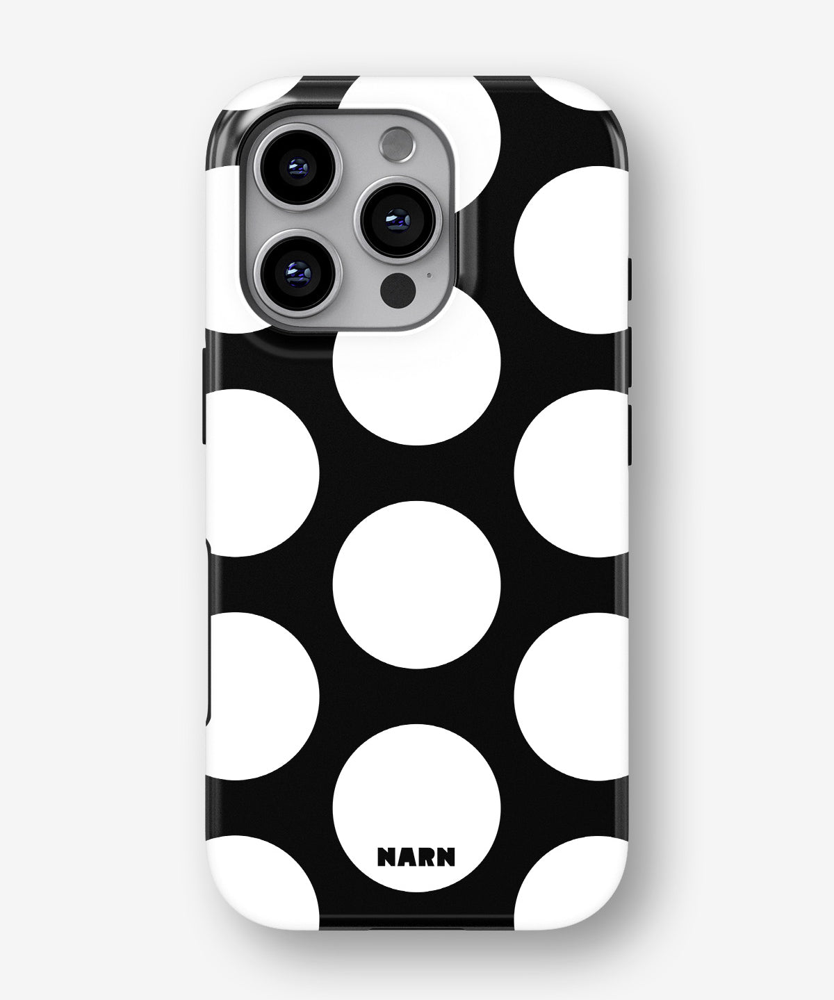 iPhone 16 Pro Tough Case – Bold Dots - View 1