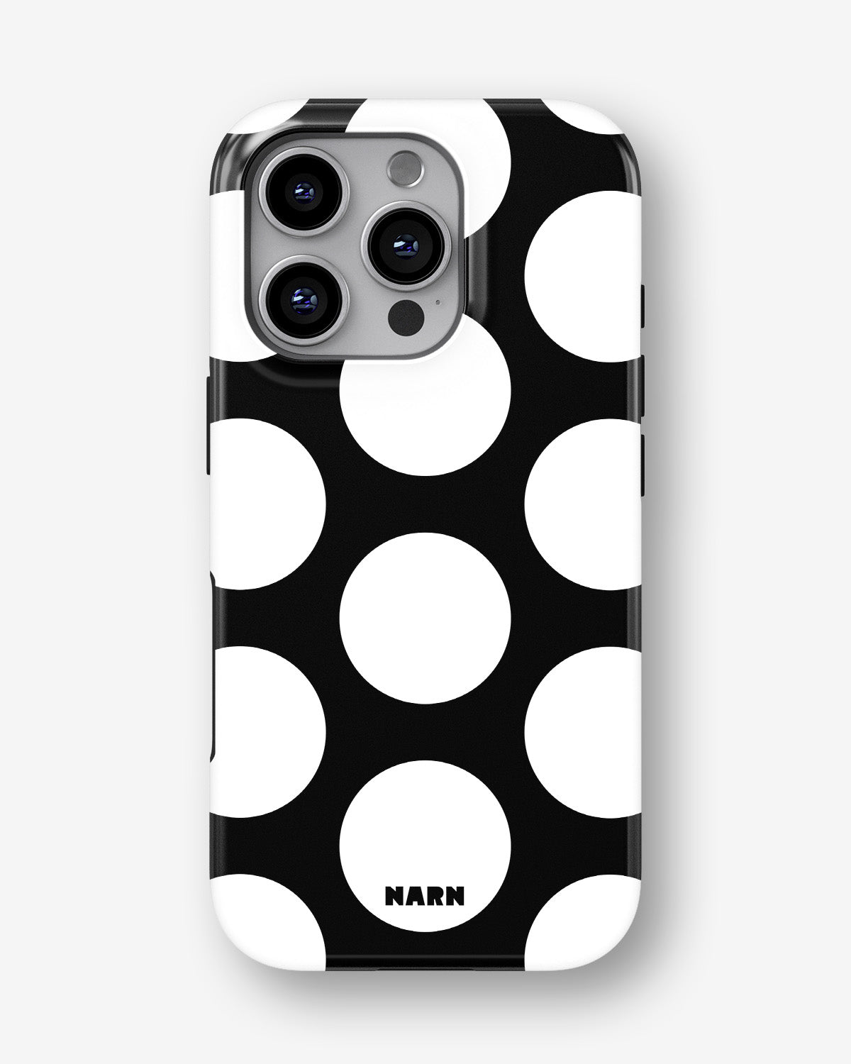 iPhone 16 Pro Tough Case – Bold Dots - View 1