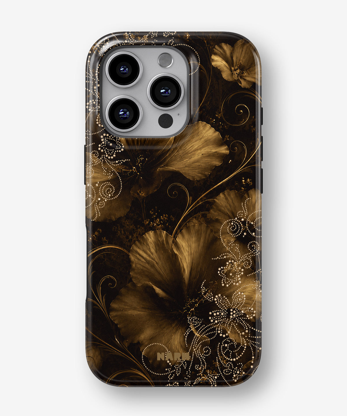 iPhone 16 Pro Tough Case – Bloom Noir - View 1