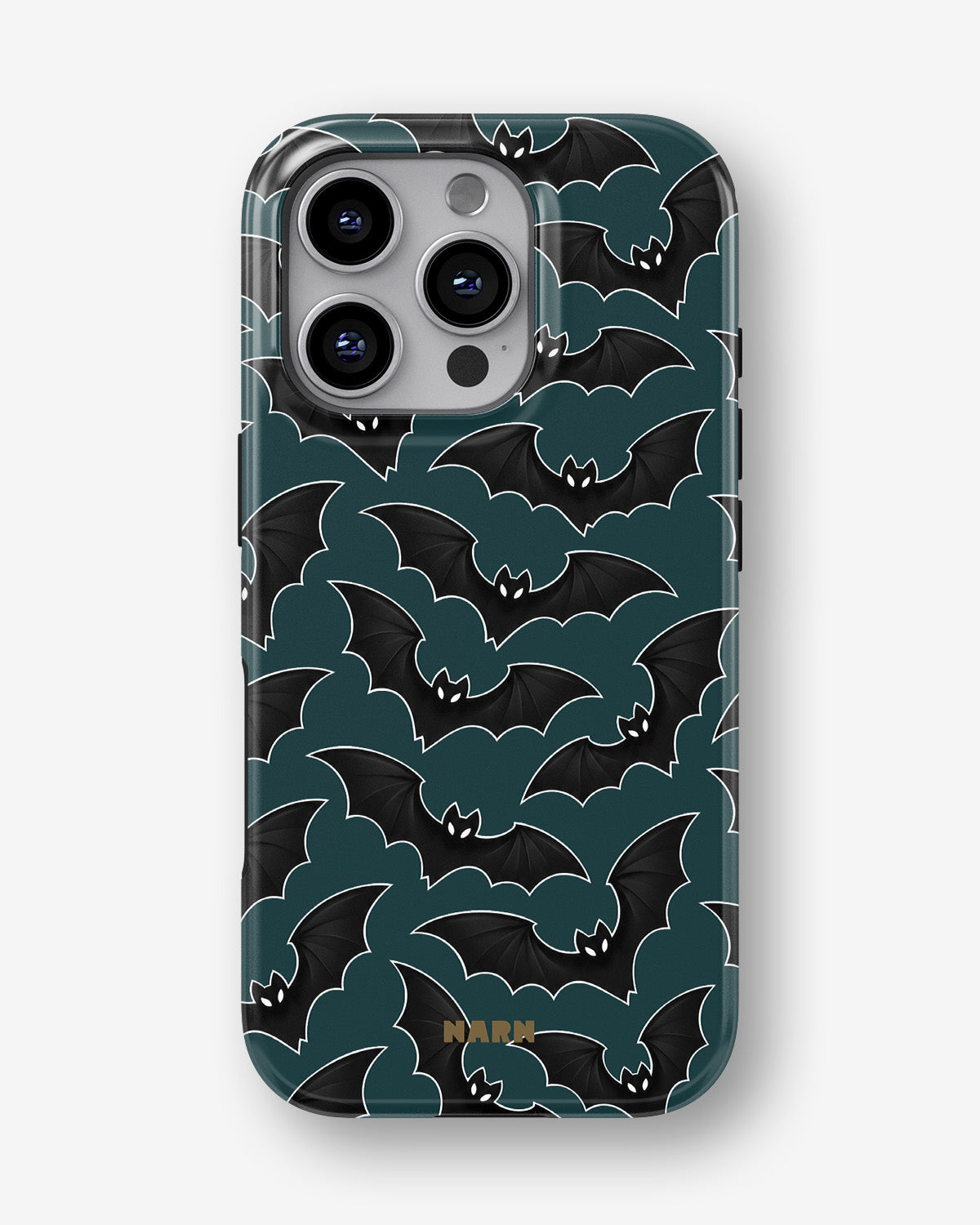 iPhone 16 Pro Tough Case – Midnight Bats - View 1