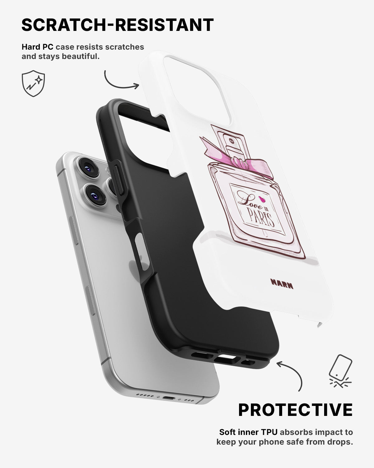iPhone 16 Pro Tough Case – Perfume - View 2