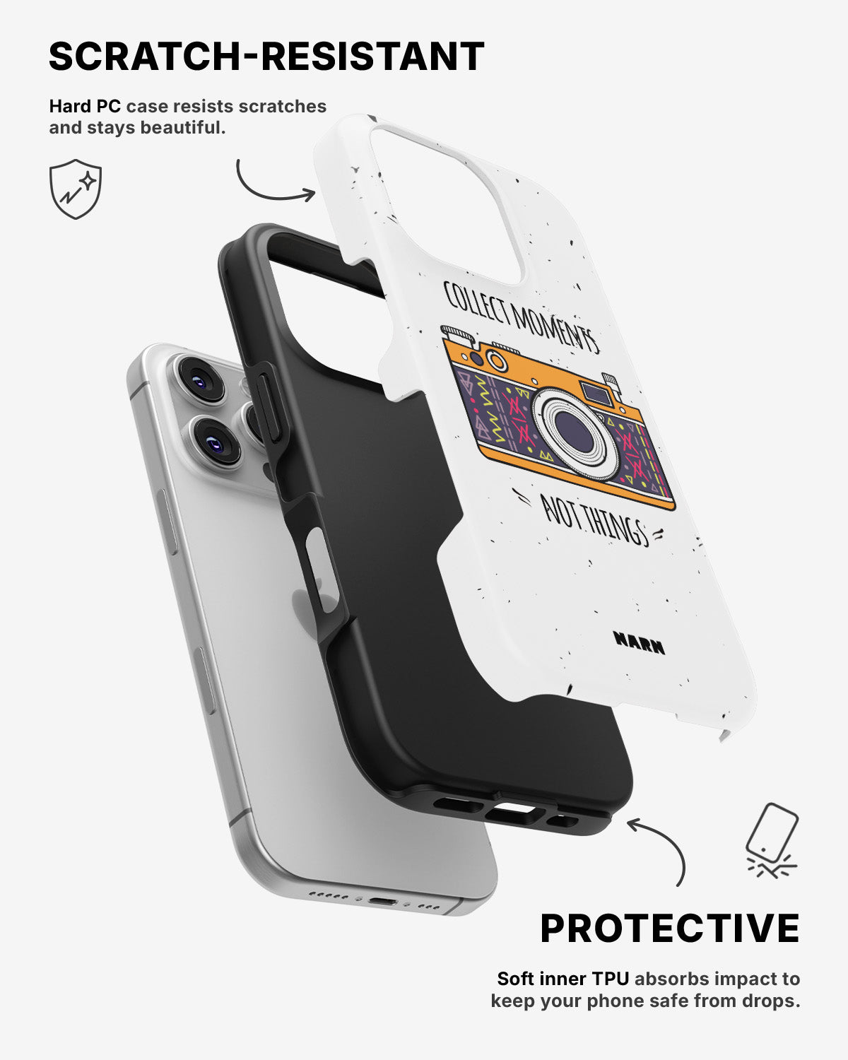 iPhone 16 Pro Tough Case – Collect Moments - View 2