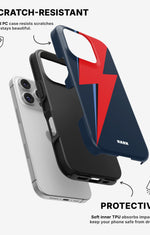 iPhone 16 Pro Tough Case – Blue Bowie - View 2