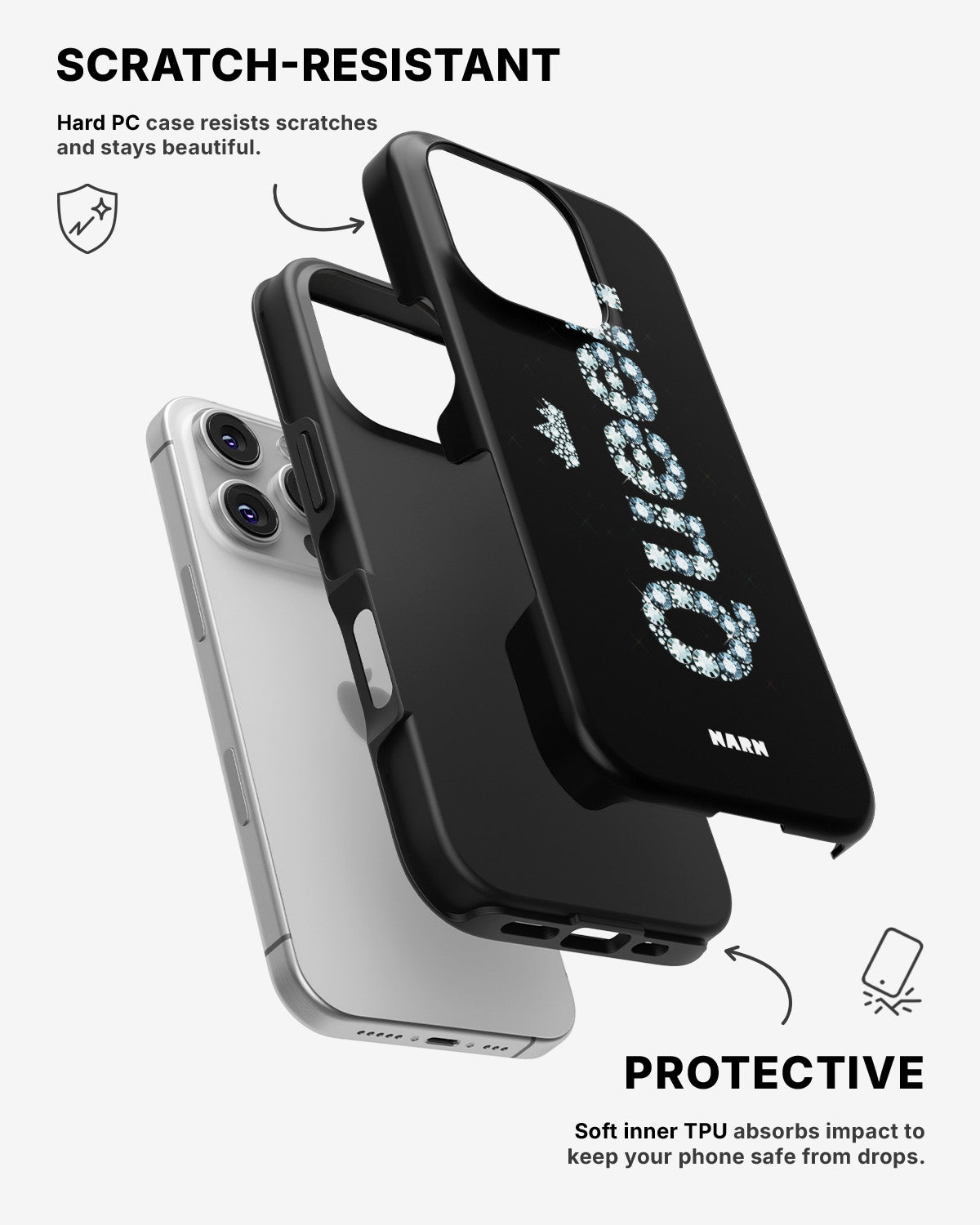 iPhone 16 Pro Tough Case – Queen - View 2