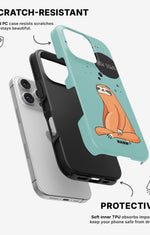 iPhone 16 Pro Tough Case – Slow Down Sloth - View 2
