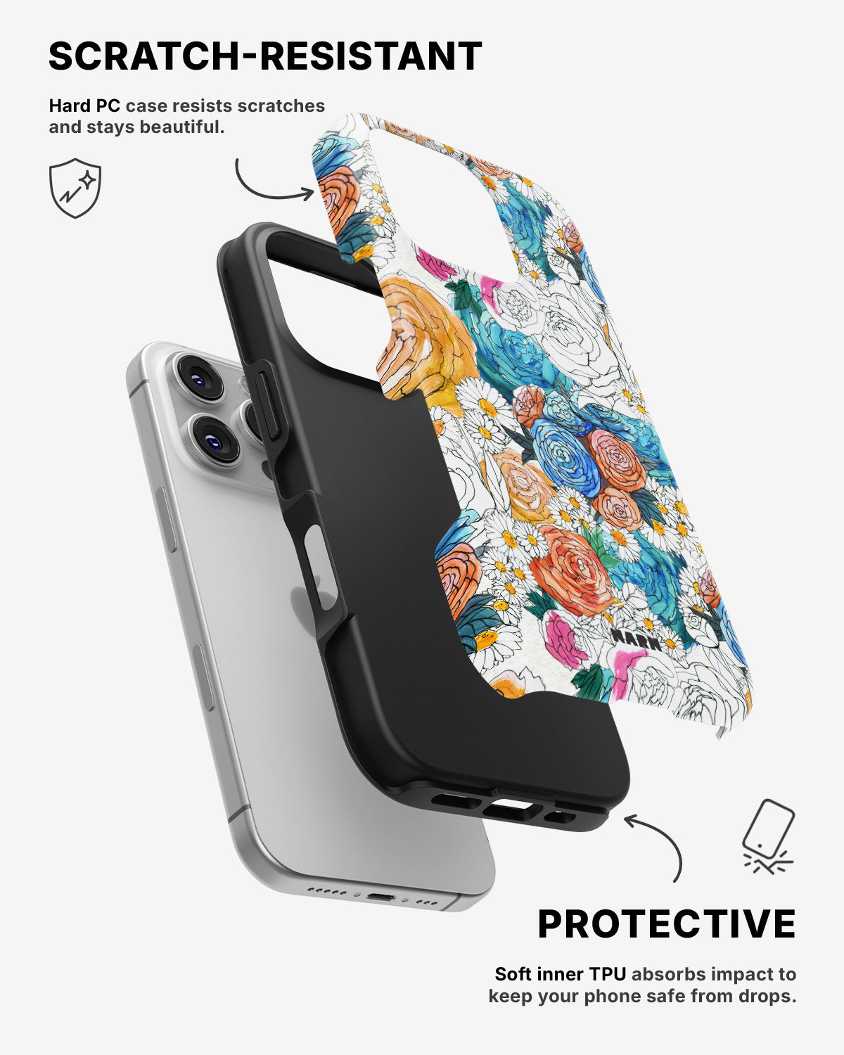 iPhone 16 Pro Tough Case – Midsommer - View 2