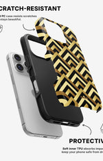 iPhone 16 Pro Tough Case – Goldline - View 2