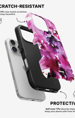 iPhone 16 Pro Tough Case – Floral Splash - View 2