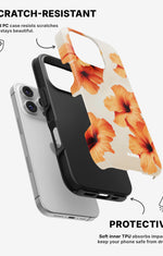 iPhone 16 Pro Tough Case – Hibiscus Dreams - View 2