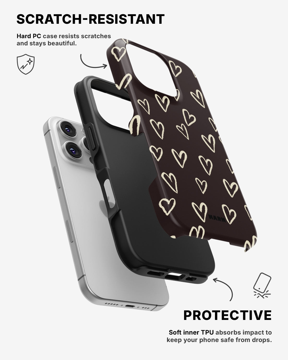 iPhone 16 Pro Tough Case – Secret Love - View 2