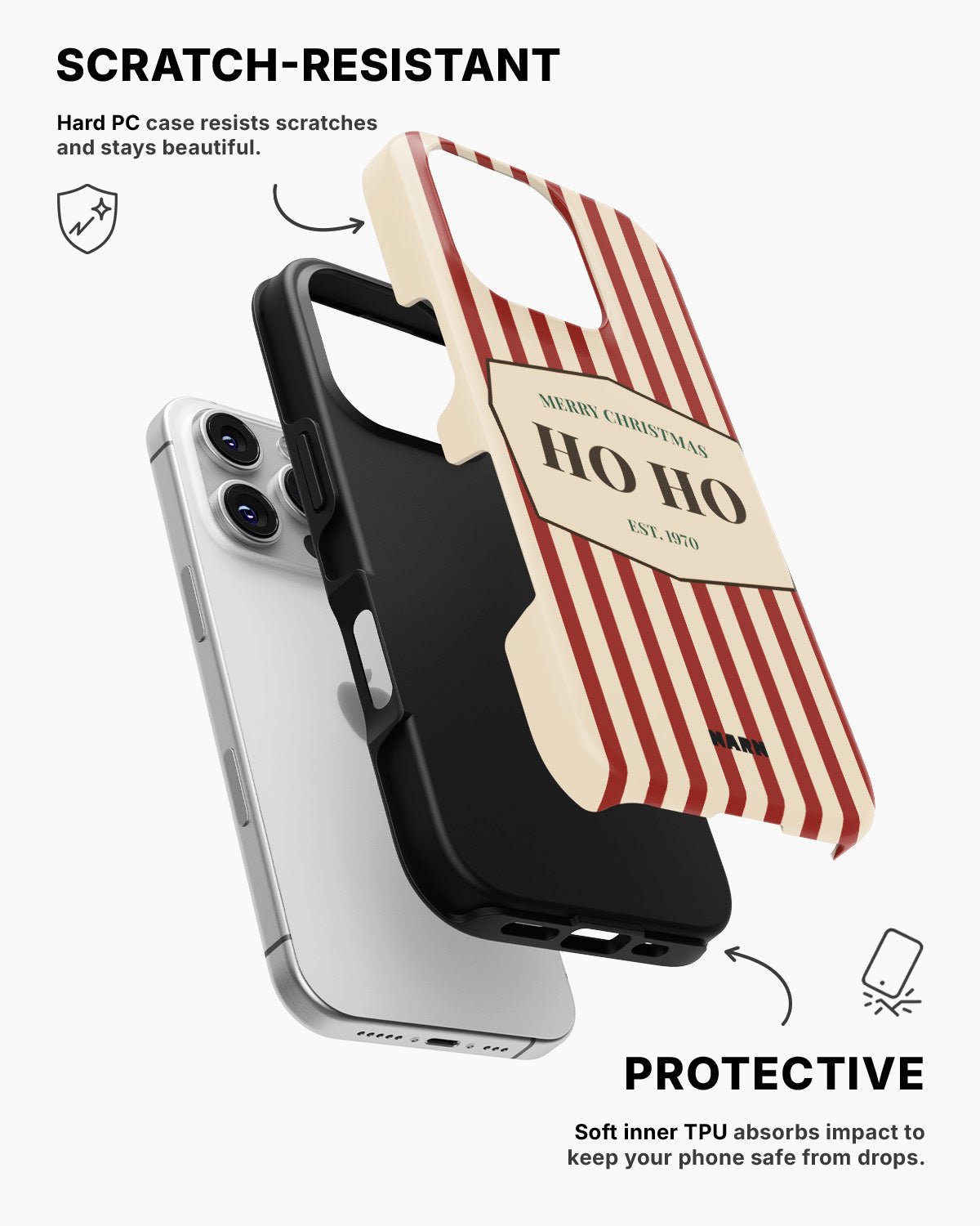 iPhone 16 Pro Tough Case – Ho Ho - View 2