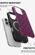 iPhone 16 Pro Tough Case – Plum - View 2