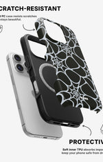 iPhone 16 Pro Tough Case – Spiderweb - View 2