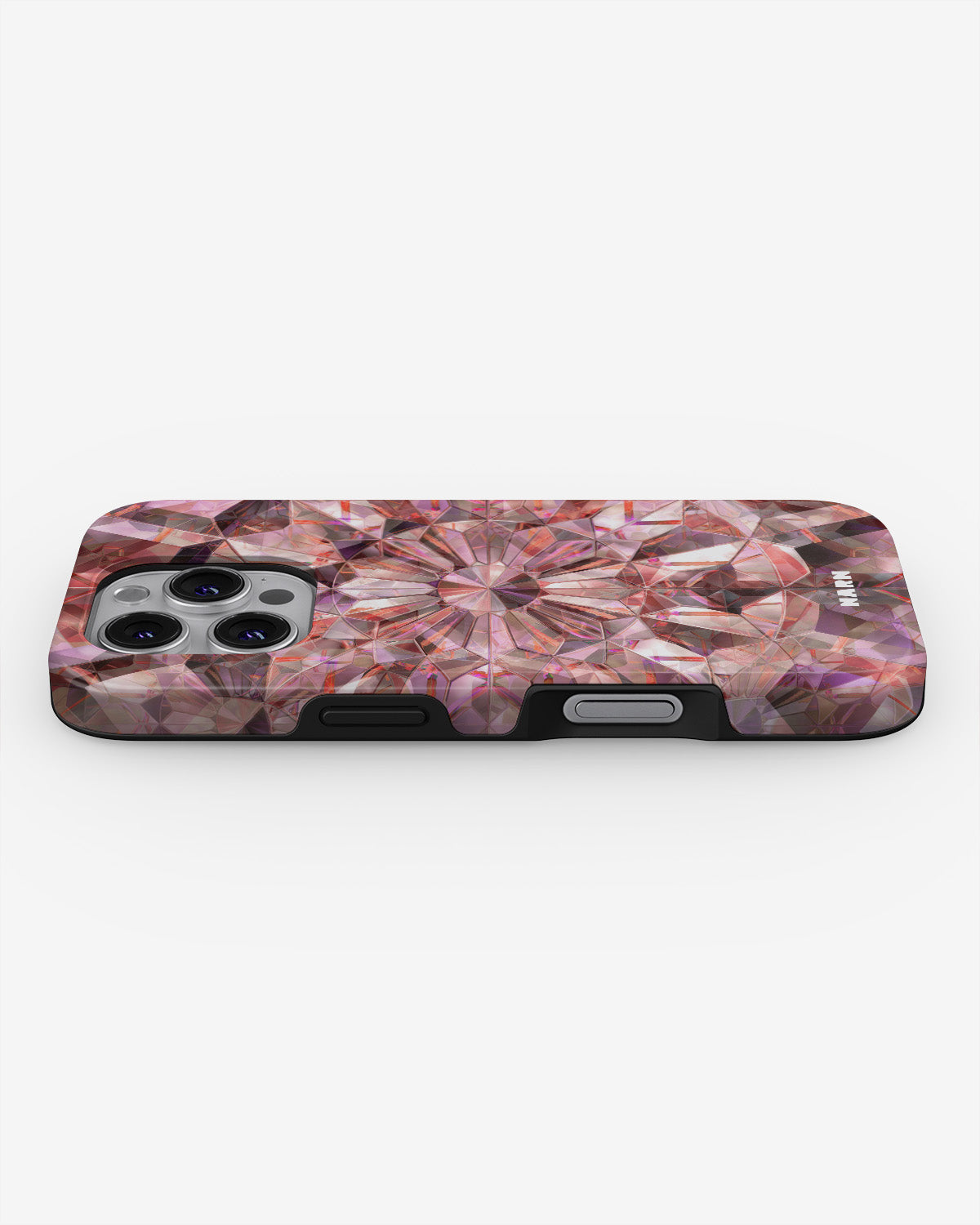 iPhone 16 Pro Tough Case – Pink Crystals - View 3