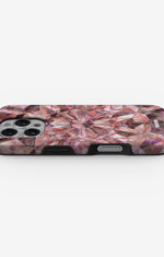 iPhone 16 Pro Tough Case – Pink Crystals - View 3