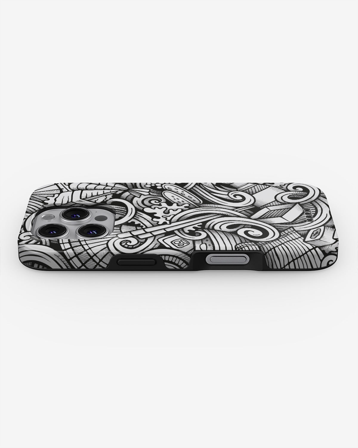 iPhone 16 Pro Tough Case – Japanese Pattern - View 3