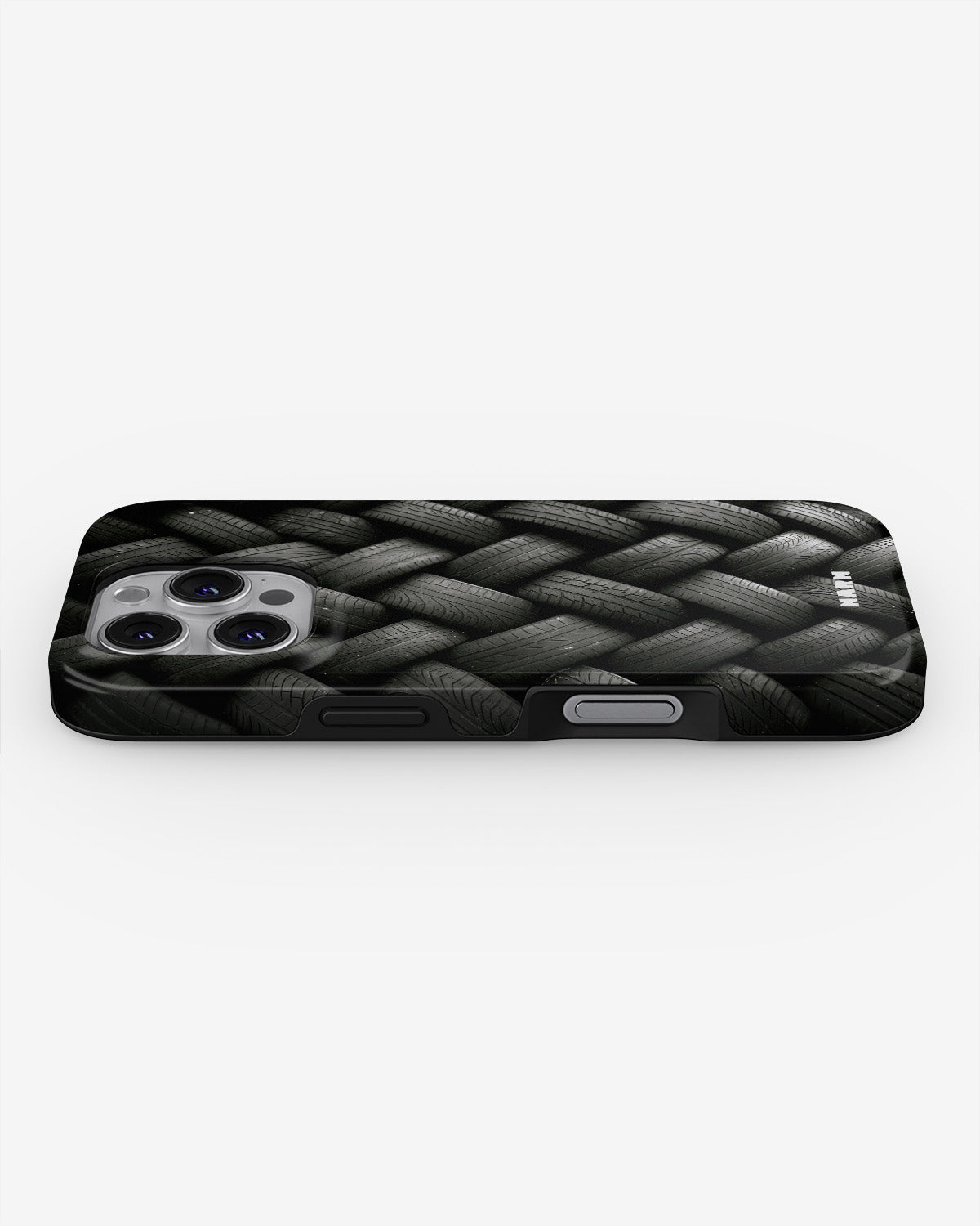 iPhone 16 Pro Tough Case – Tires Wall - View 3