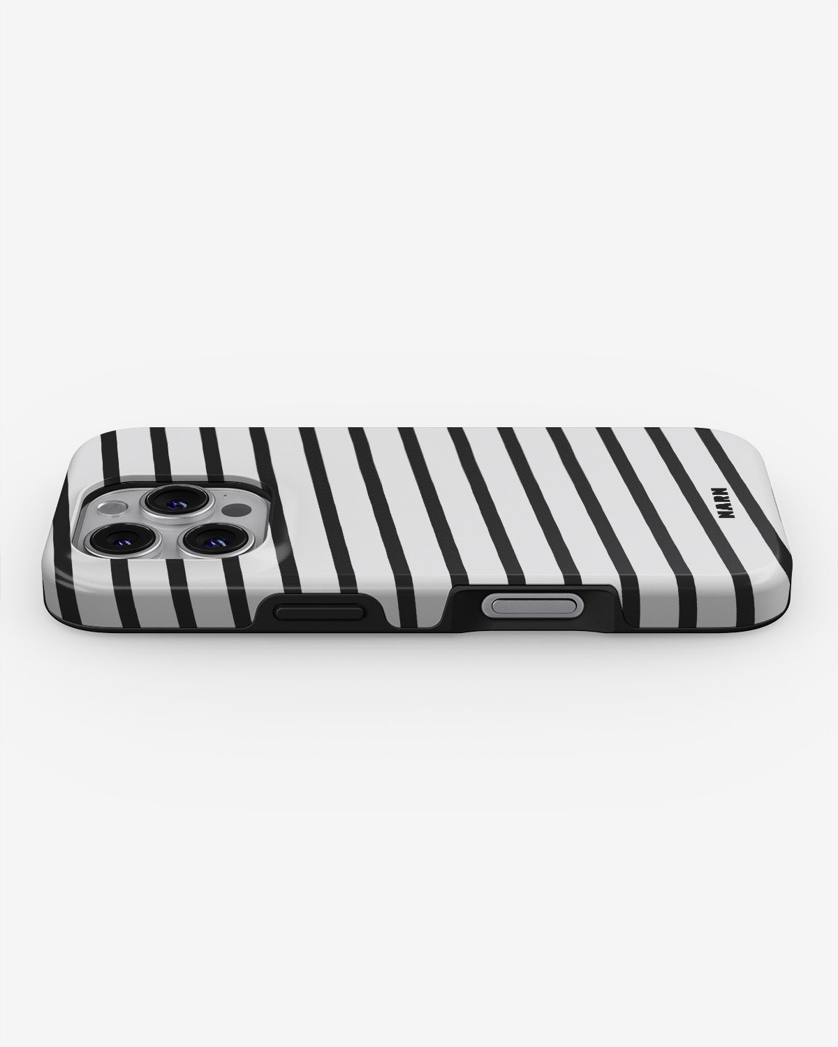 iPhone 16 Pro Tough Case – Black Stripes - View 3