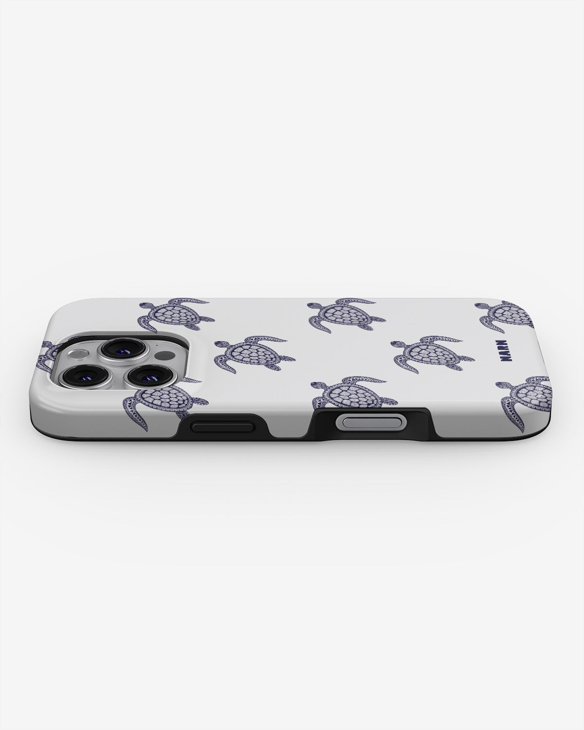 iPhone 16 Pro Tough Case – Blue Turtles - View 3