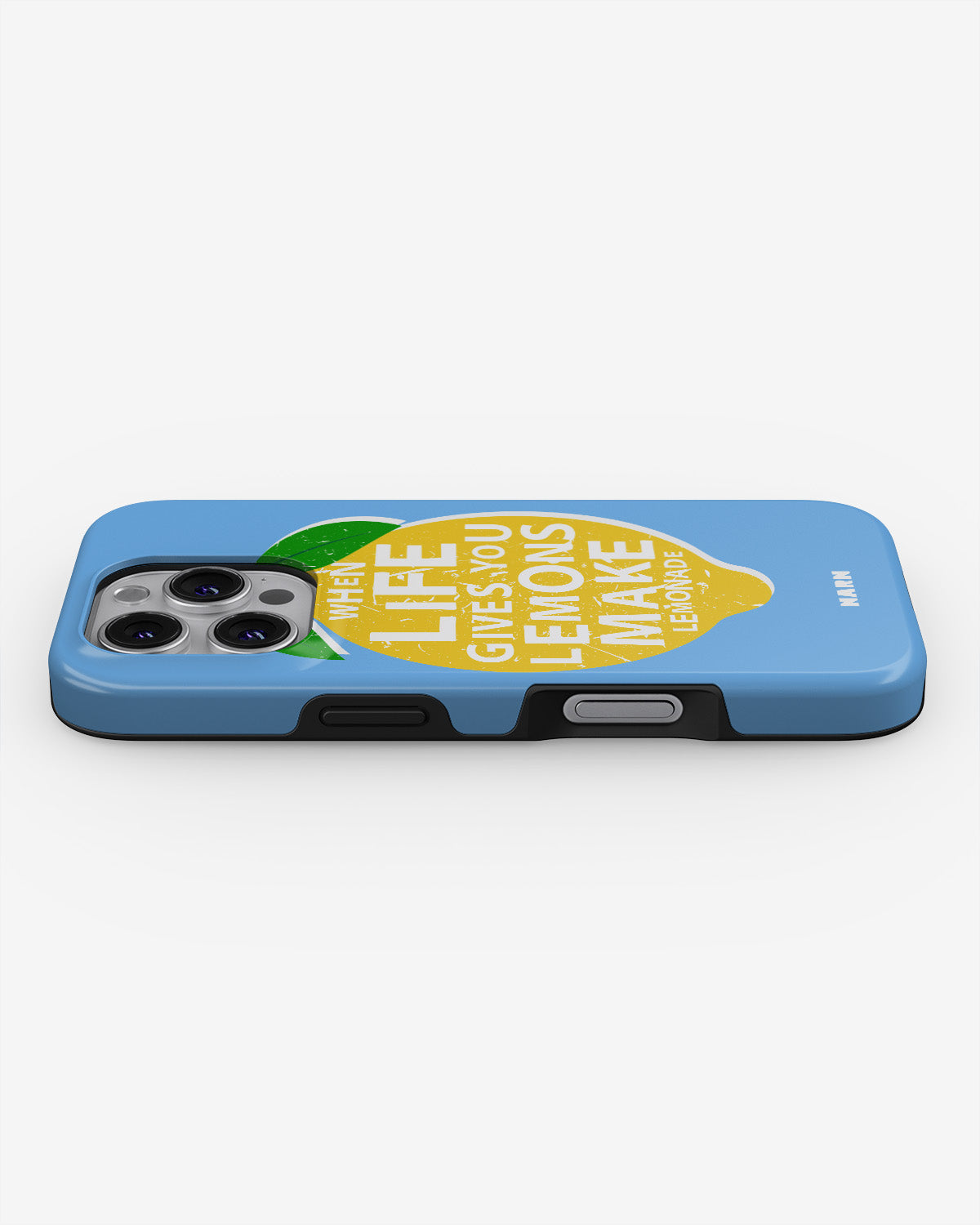 iPhone 16 Pro Tough Case – Lemon Quote - View 3