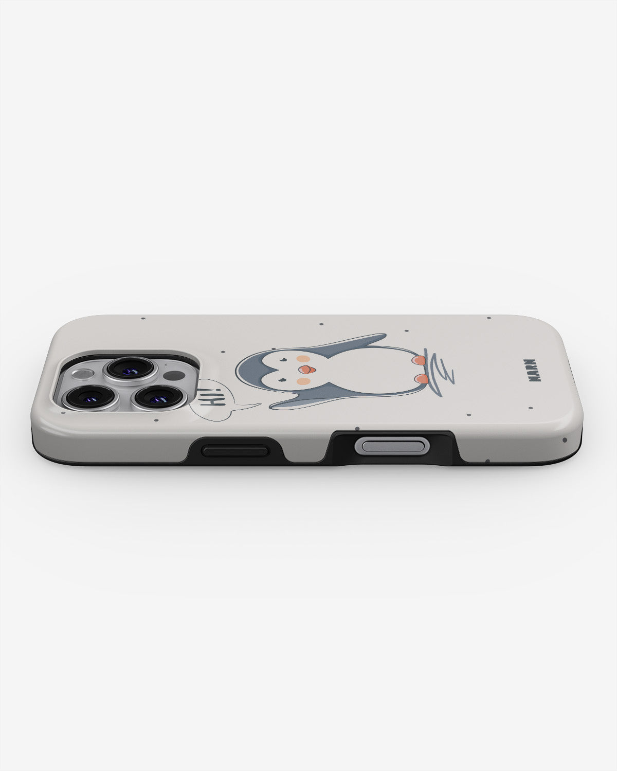iPhone 16 Pro Tough Case – Cute Penguin - View 3