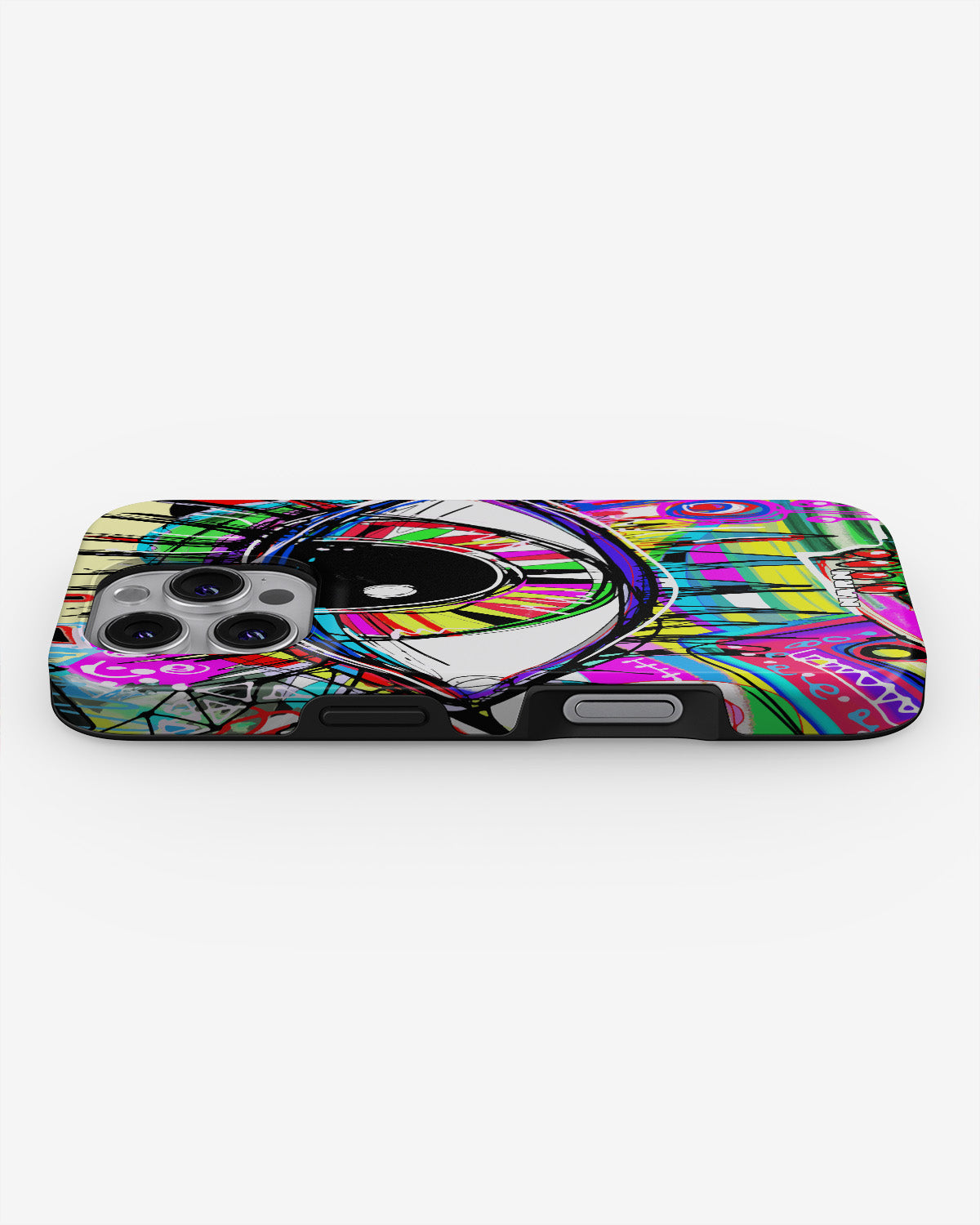 iPhone 16 Pro Tough Case – Abstract Eye - View 3