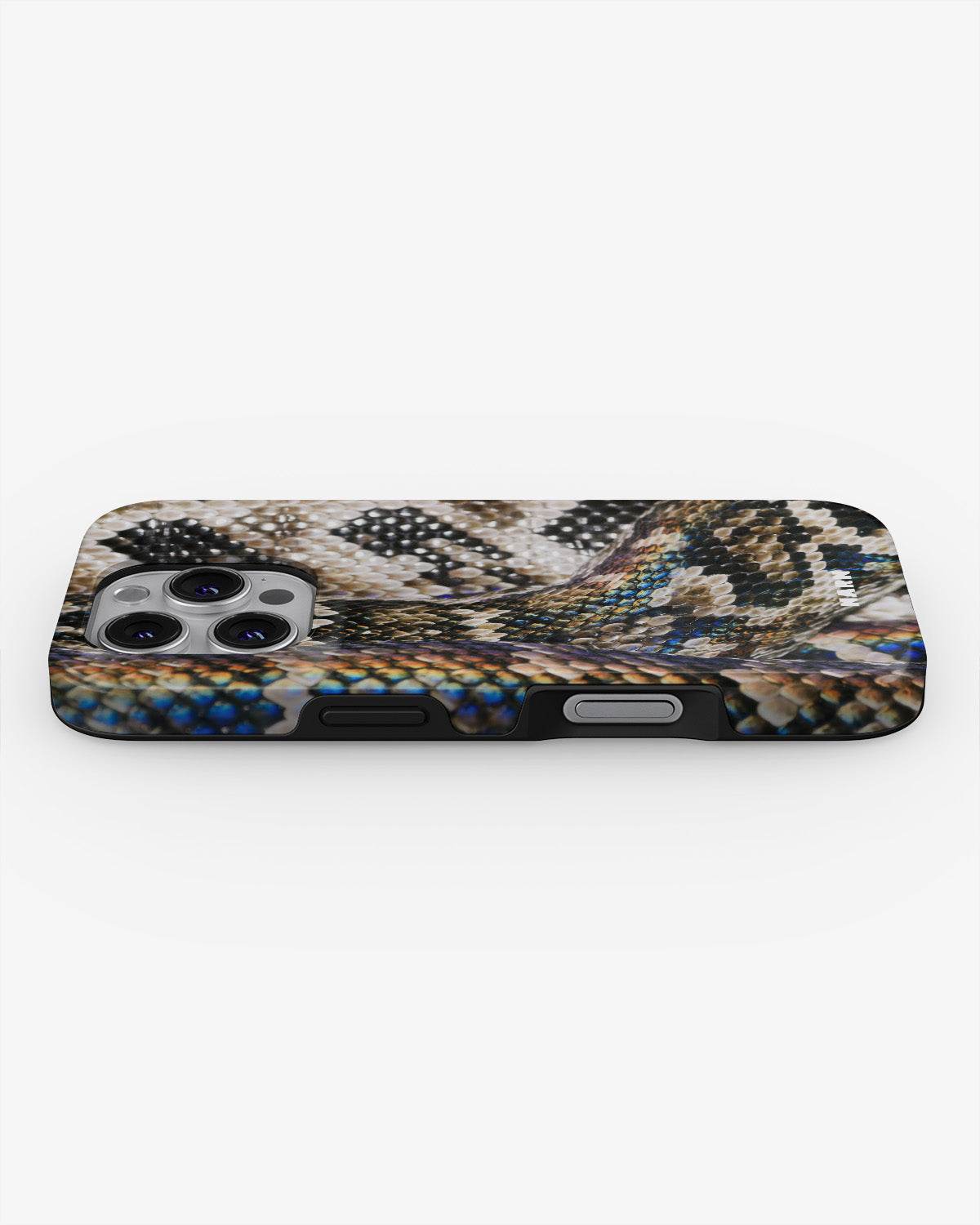 iPhone 16 Pro Tough Case – Shining Snakeskin - View 3