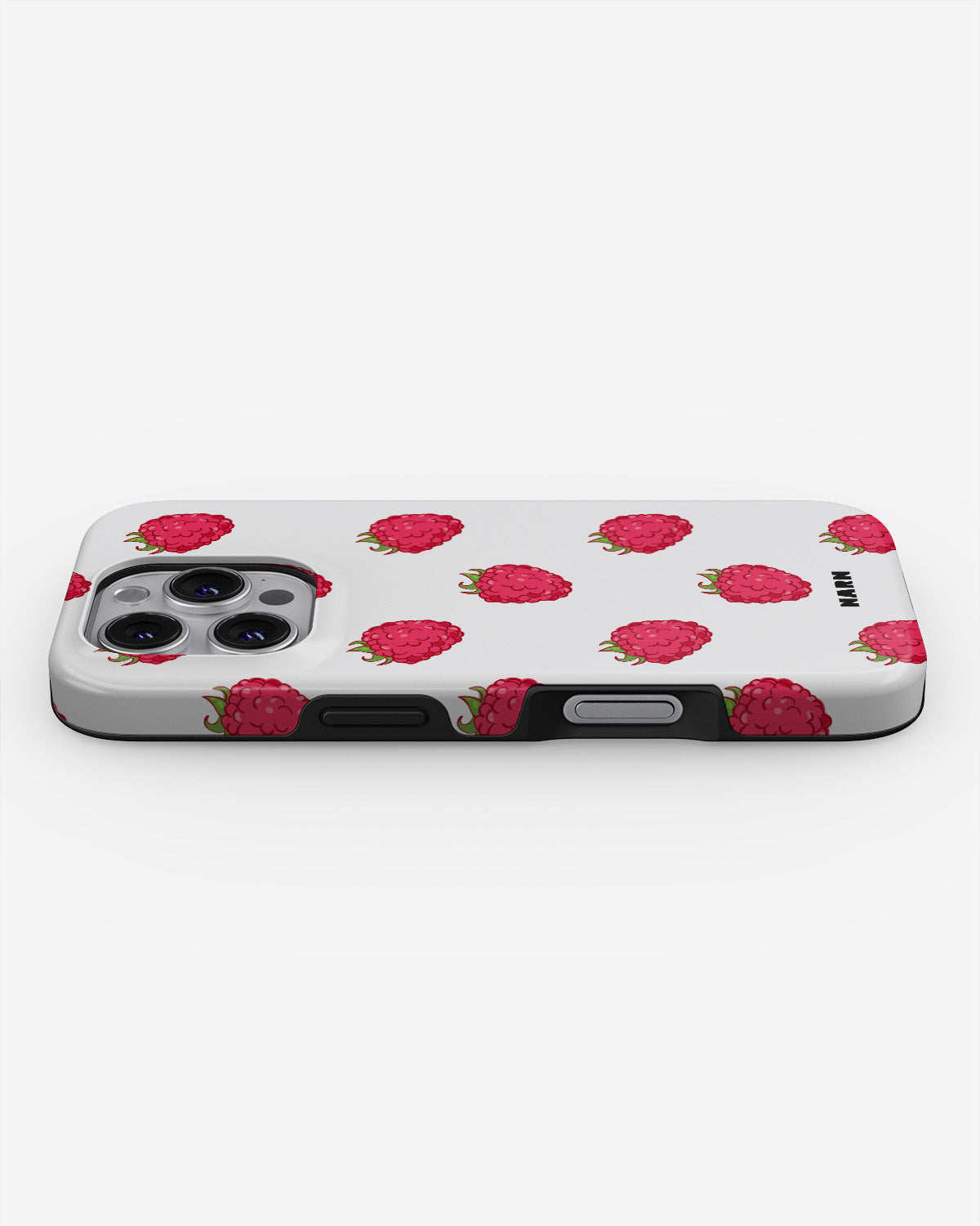 iPhone 16 Pro Tough Case – Raspberry Bliss - View 3
