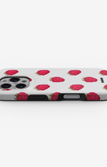 iPhone 16 Pro Tough Case – Raspberry Bliss - View 3