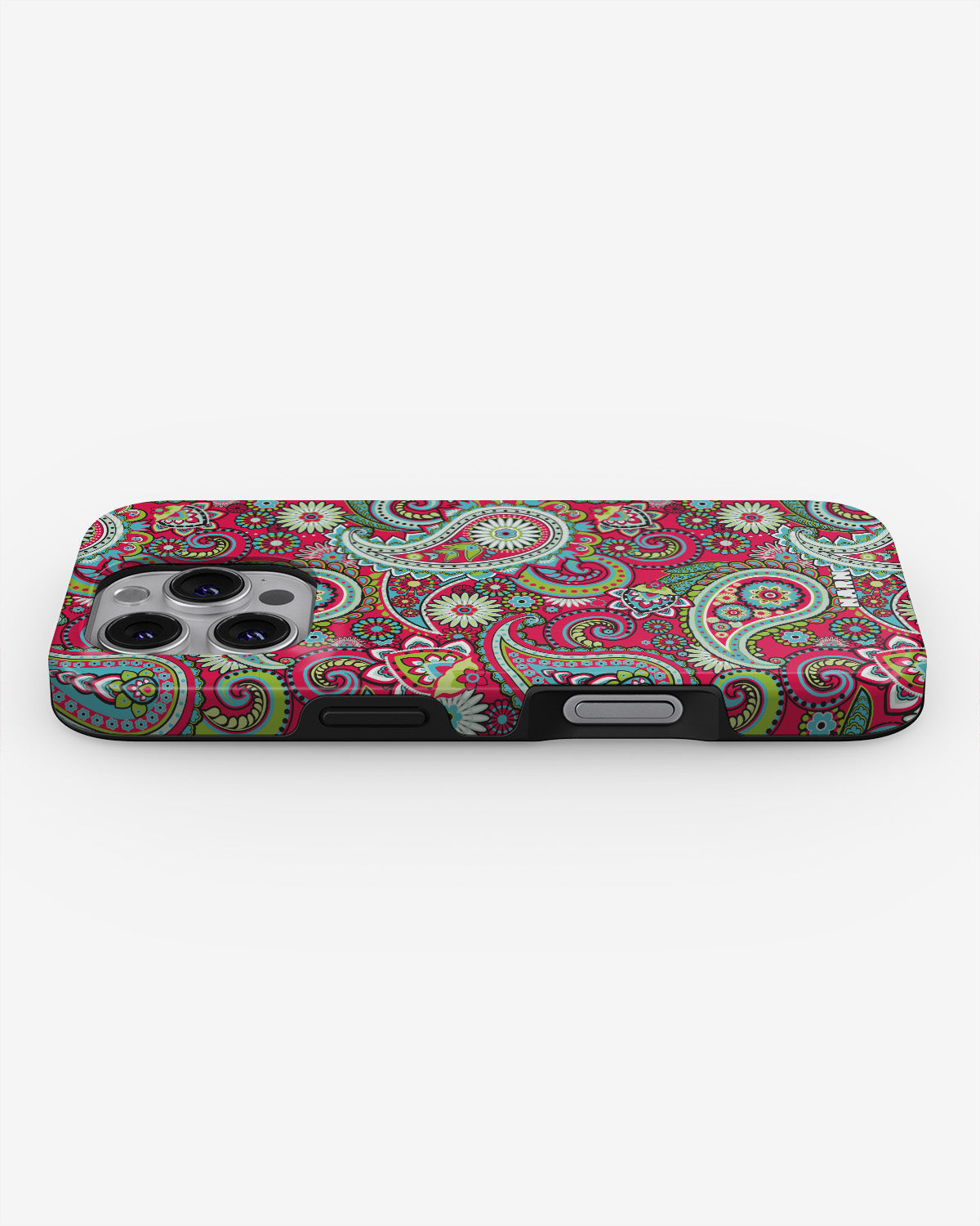 iPhone 16 Pro Tough Case – Paisley Paradise - View 3