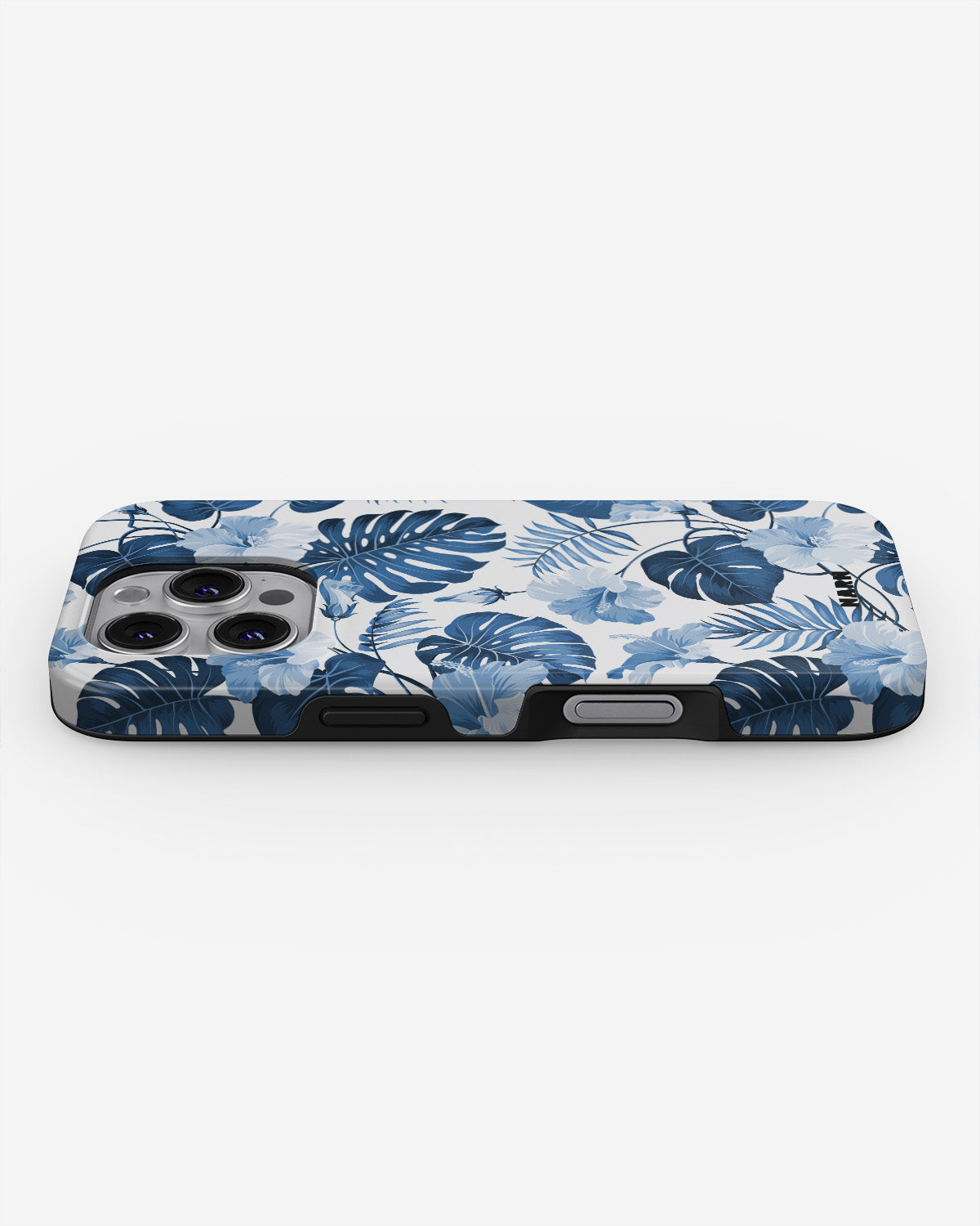 iPhone 16 Pro Tough Case – Blue Tropics - View 3