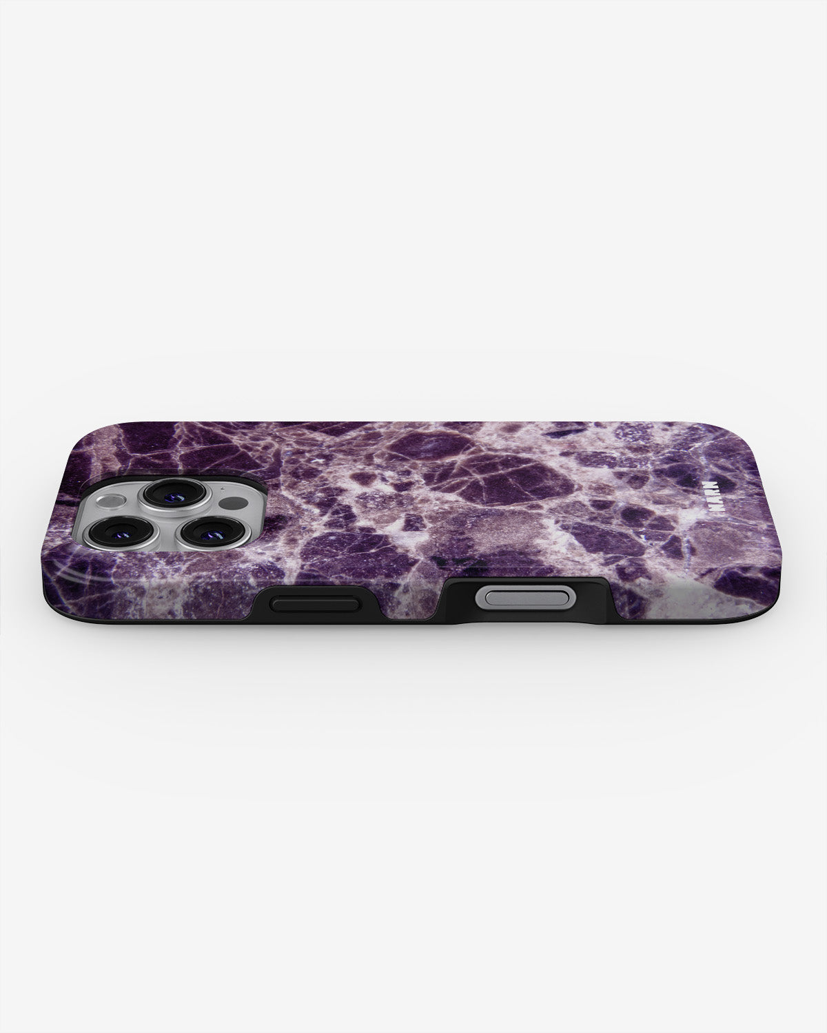 iPhone 16 Pro Tough Case – Purple Marble - View 3