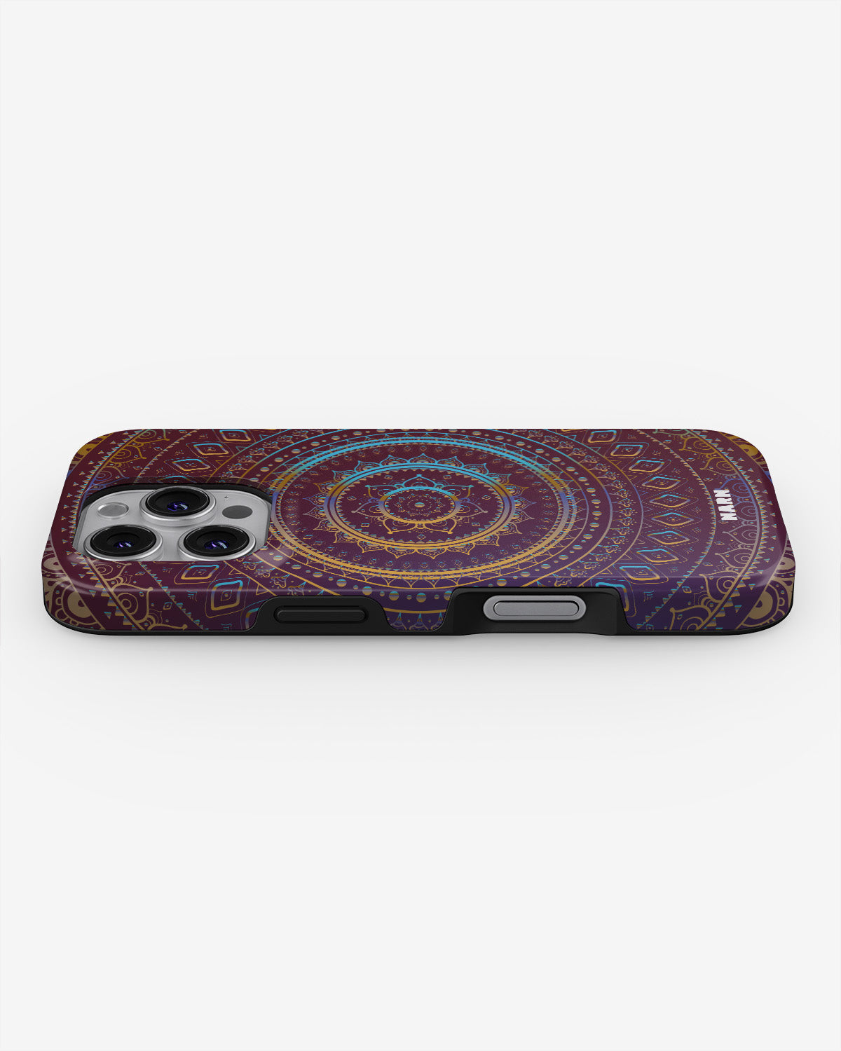 iPhone 16 Pro Tough Case – Royal Mandala - View 3
