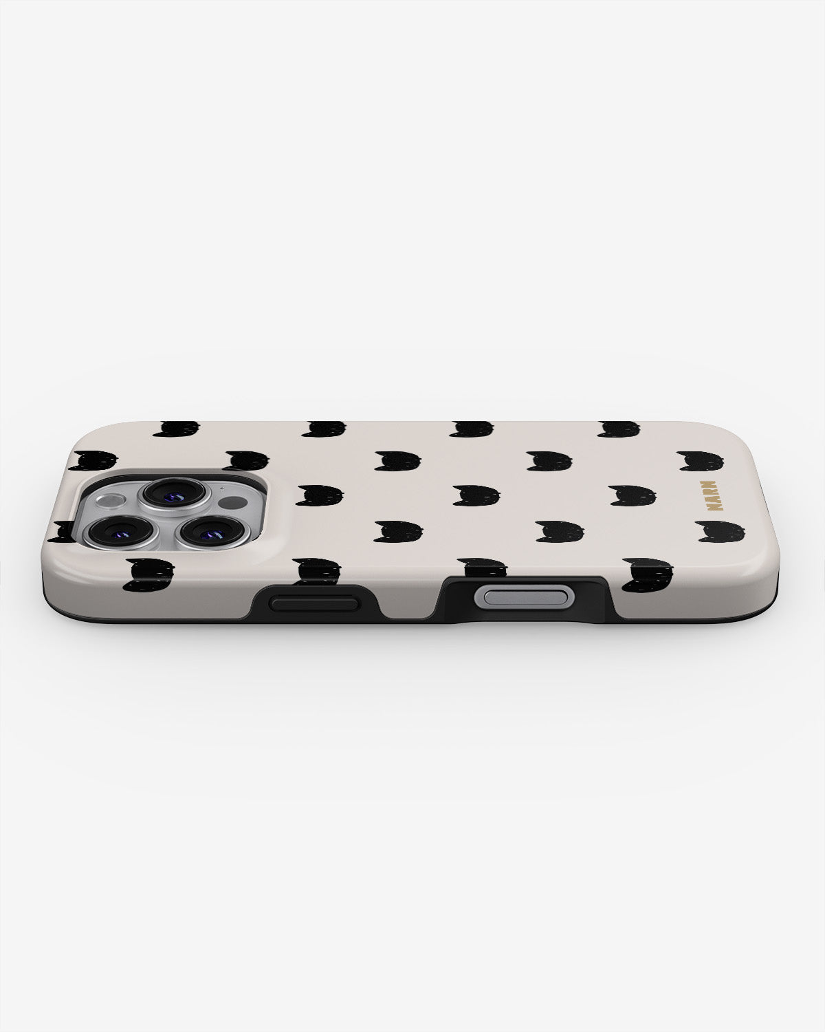 iPhone 16 Pro Tough Case – Kitty Dots - View 3