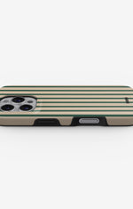 iPhone 16 Pro Tough Case – Evergreen Stripe - View 3