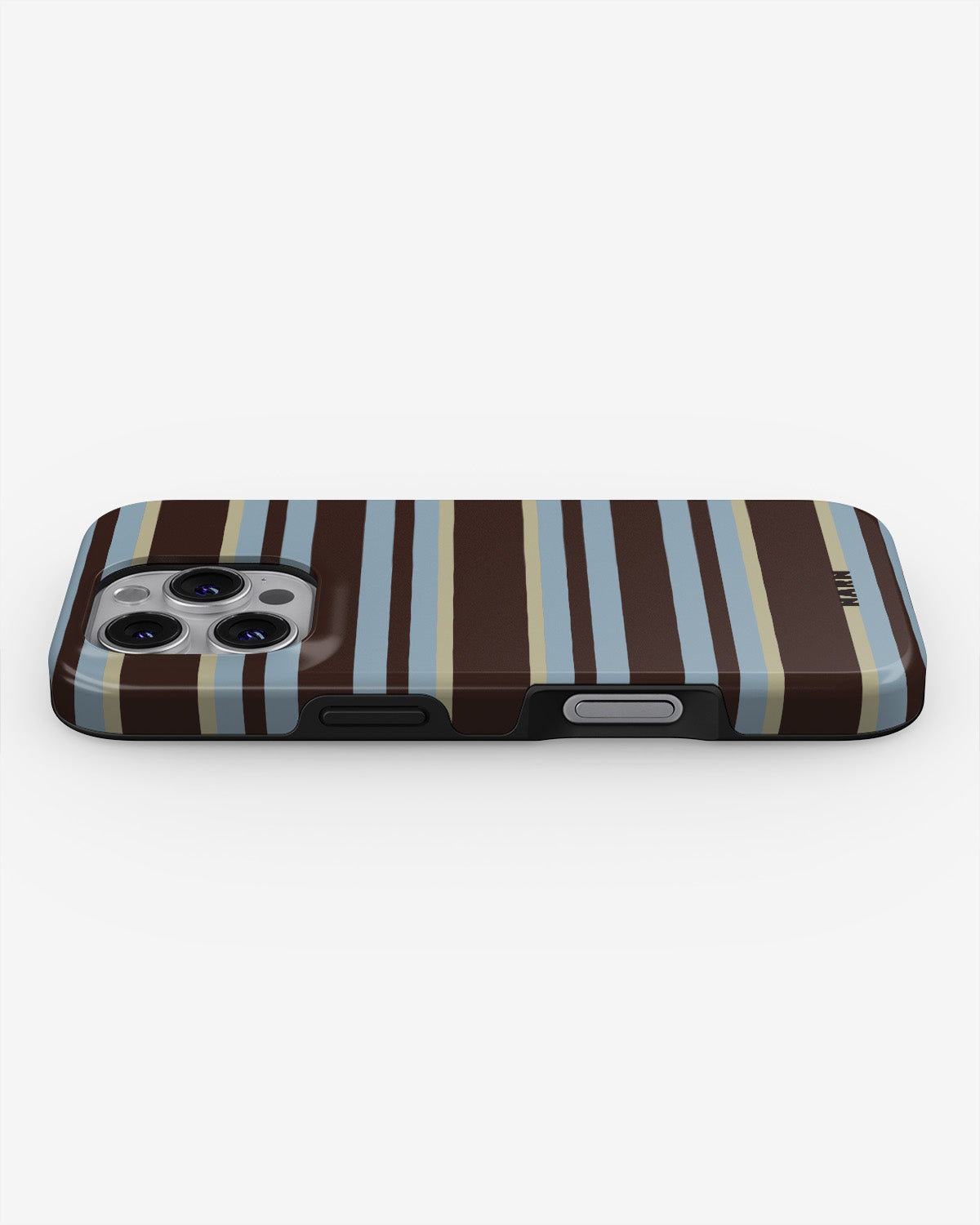 iPhone 16 Pro Tough Case – Latte Lines - View 3