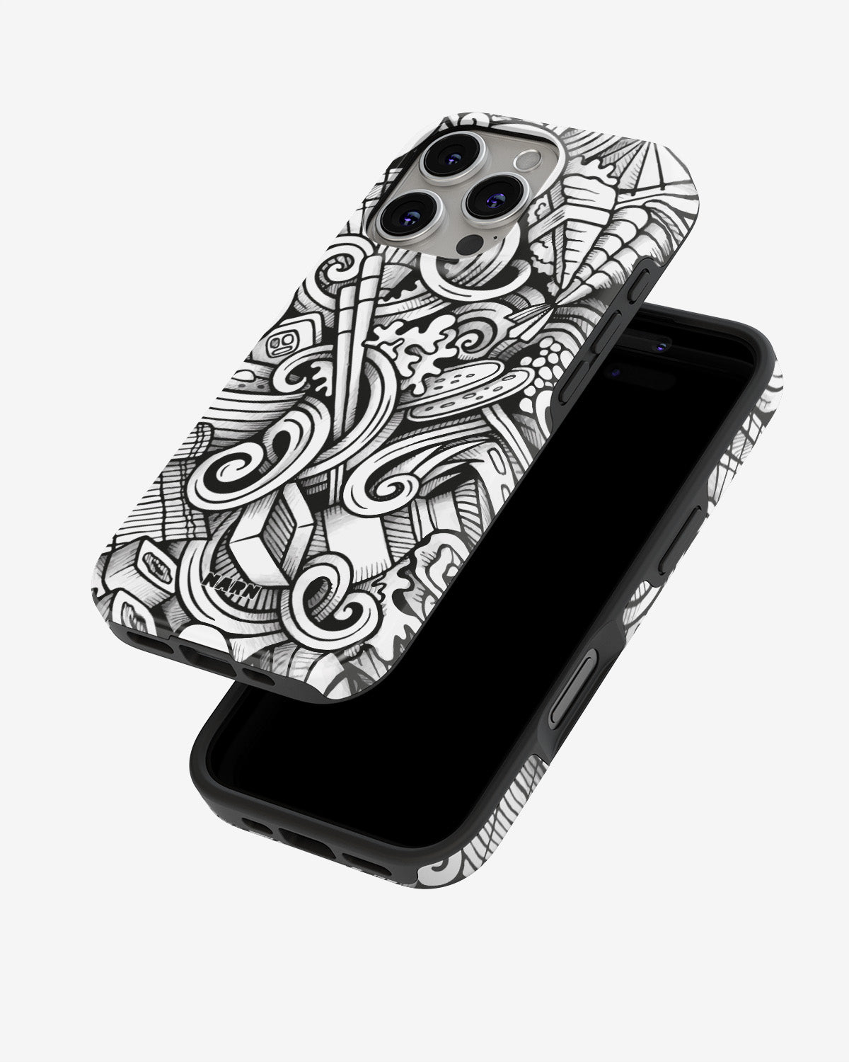 iPhone 16 Pro Tough Case – Japanese Pattern - View 4